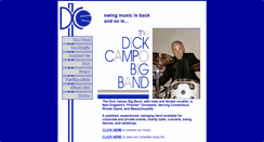 Desktop Screenshot of dickcampobigband.com
